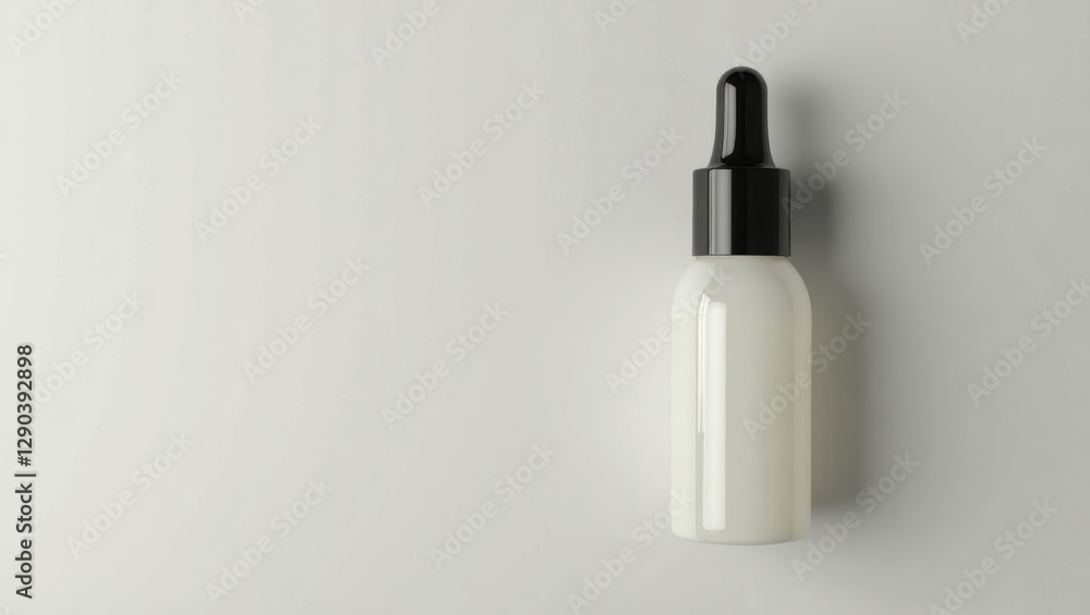 Hyaluronic Acid Serum. Bottle is empty and ready to be used for lot of makeup Hyaluronic Acid Serum. Bottle is empty and ready to be used for lot of makeup