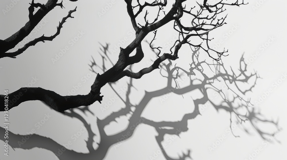 Fototapeta premium Unveiling the Magic of Realistic Shadow Effects in Design