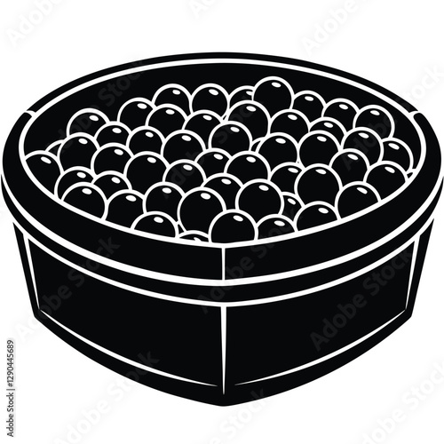 pit vector silhouette black- Soccer ball
