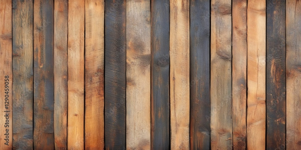 Rustic wooden planks forming a textured background Rustic wooden planks forming a textured background