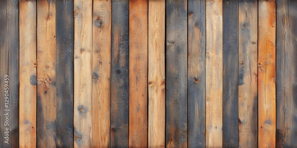Weathered wooden planks creating rustic background texture Weathered wooden planks creating rustic background texture