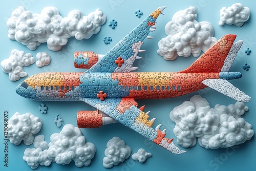 Puzzle plane
