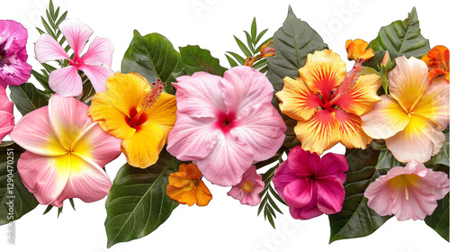 Vibrant Tropical Flower Arrangement: A Burst of Color and Fragrance