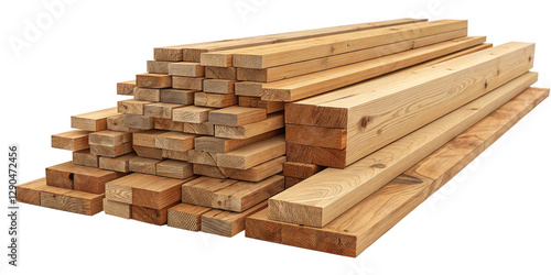 Ultra-HD Wooden Planks: Natural Texture & Raw Material Stack
