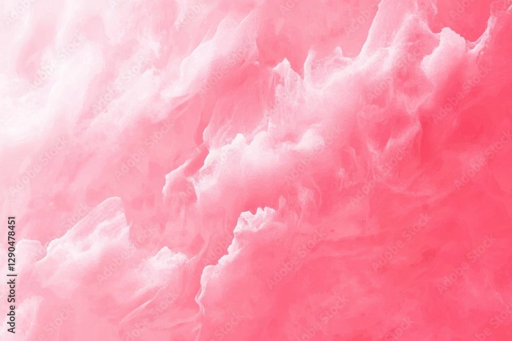 Fototapeta premium Pink nebula with white highlights abstract background for presentations and posters