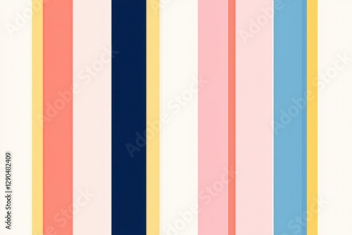 Free Download Colorful stripes in vertical arrangement, pastel palette, background for decoration - GFXLoad
