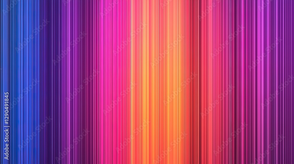 Obraz premium Abstract vibrant rainbow vertical stripes background.