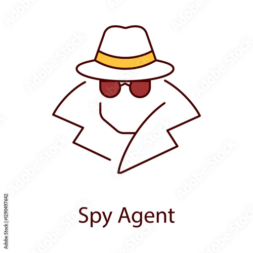Spy Agent – Disguised Figure Representing Cyber Espionage
