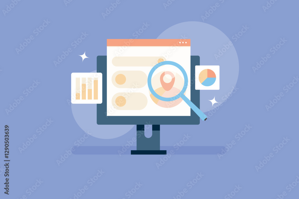 SEO concept, Search engine optimization, Business SEO strategy, SEO analysis report. SEO concept, Search engine optimization, Business SEO strategy, SEO analysis report.