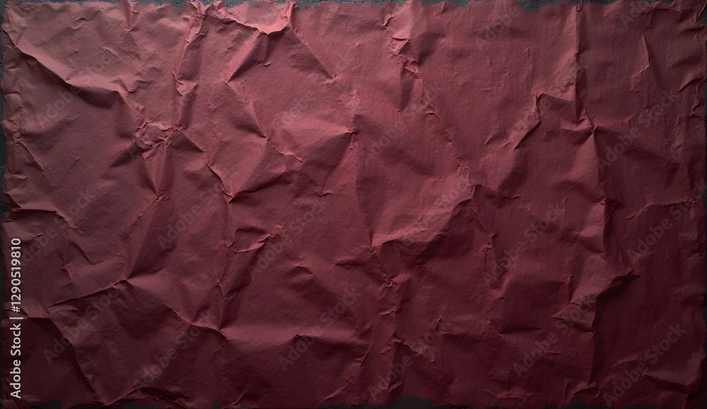 custom made wallpaper toronto digitalDark Burgundy Vintage Paper with Natural Crumples: A vintage-inspired wallpaper featuring dark burgundy aged paper with a naturally crumpled texture.