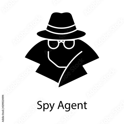 Spy Agent – Disguised Figure Representing Cyber Espionage