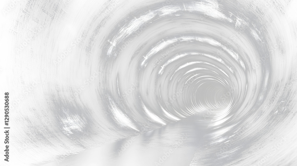 Fototapeta premium a tunnel with light at the end
