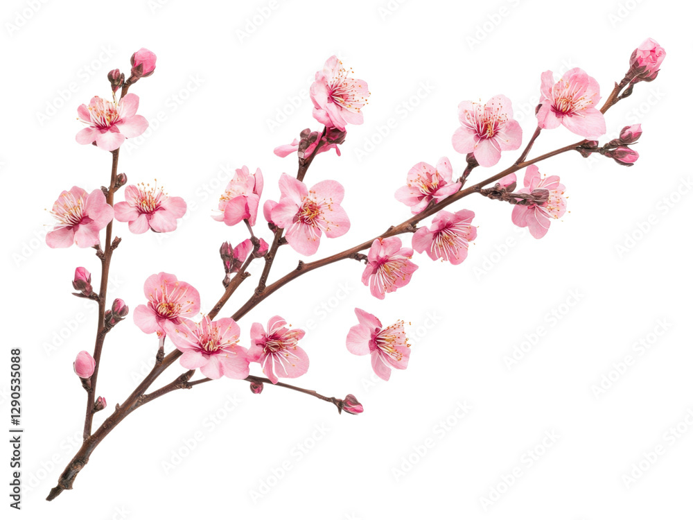 Delicate Pink Blossom Branch: A Stunning Springtime Floral Display Delicate Pink Blossom Branch: A Stunning Springtime Floral Display