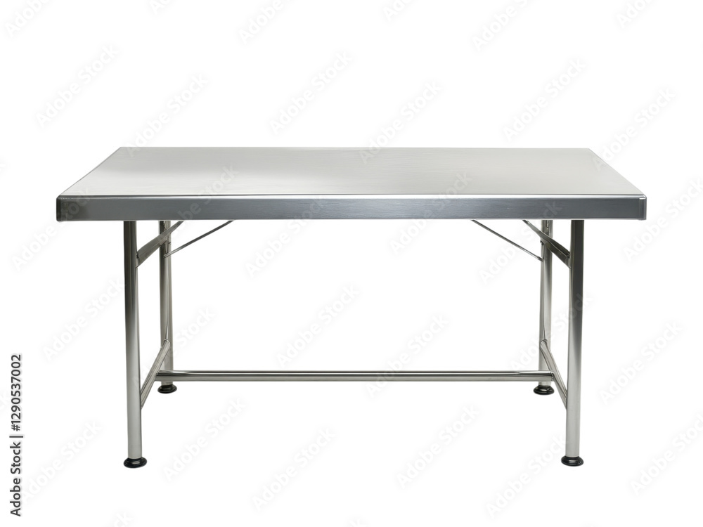 High-Grade Stainless Steel Folding Table for Commercial Kitchens and Labs High-Grade Stainless Steel Folding Table for Commercial Kitchens and Labs