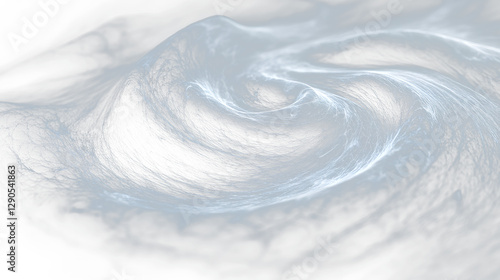 a black and white swirl in the middle of a black background