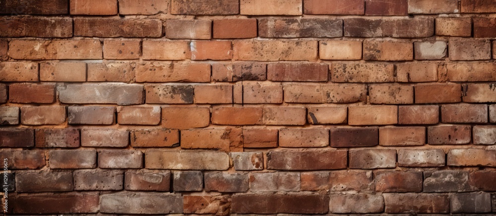 Textured brown brick wall with warm tones highlighted by natural light, featuring irregular patterns and aged surfaces, ideal for construction themes. Textured brown brick wall with warm tones highlighted by natural light, featuring irregular patterns and aged surfaces, ideal for construction themes.