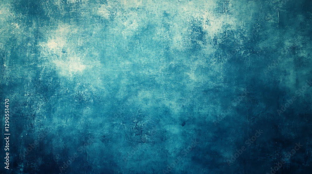 A textured artistic abstract background with different blue hues presented A textured artistic abstract background with different blue hues presented
