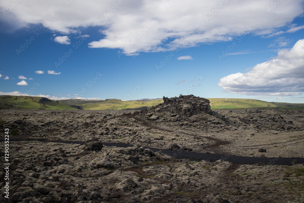 Fototapeta premium Volcanic landscape