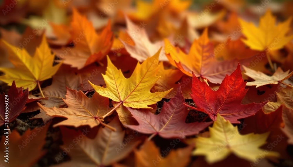 Pile of fallen autumn leaves, earthy tones, close-up , nature, photography Pile of fallen autumn leaves, earthy tones, close-up , nature, photography