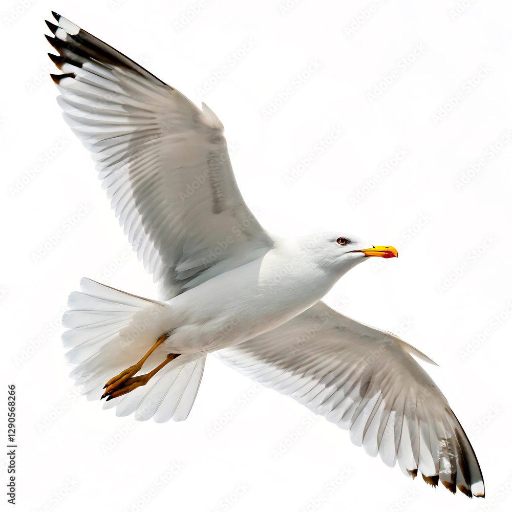 Fototapeta premium seagull in flight