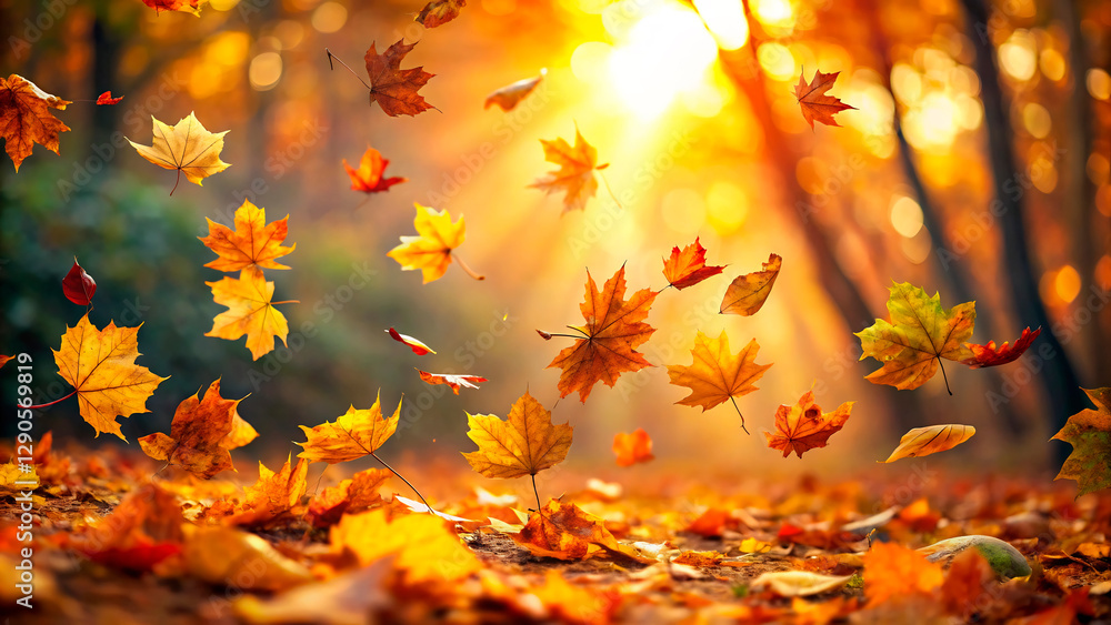 autumn leaves background autumn leaves background