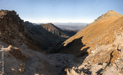 Obraz na płótnie Landscape of high mountains, Tatra Mountains.
w salonie