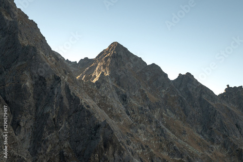 Obraz na płótnie Landscape of high mountains, Tatra Mountains.
w salonie