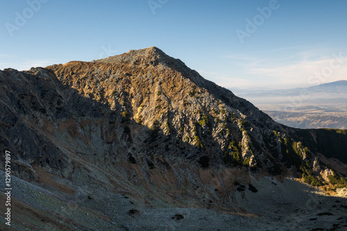 Obraz na płótnie Landscape of high mountains, Tatra Mountains.
w salonie