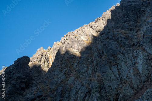 Obraz na płótnie Landscape of high mountains, Tatra Mountains.
w salonie