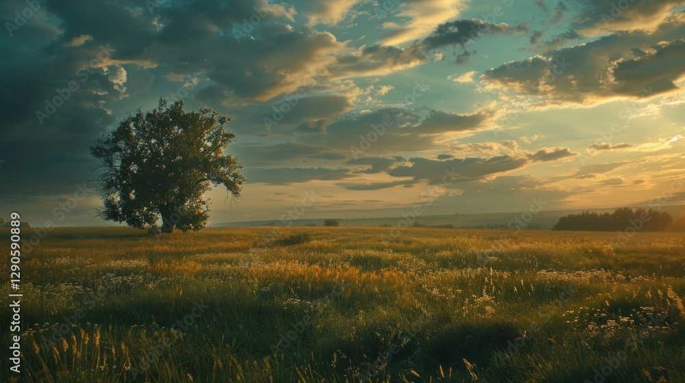 Fototapeta premium Ukraine is a beautiful, majestic and fertile land, real photos