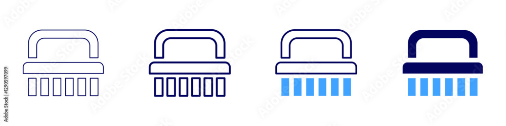 Cleaning routine icon in 4 different styles. Thin Line, Line, Bold Line, Duotone. Duotone style. Editable stroke Cleaning routine icon in 4 different styles. Thin Line, Line, Bold Line, Duotone. Duotone style. Editable stroke