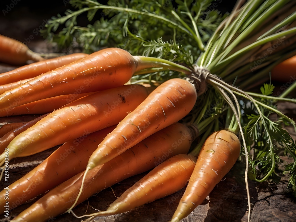 close up photo of freshly harvested and washed carrots close up photo of freshly harvested and washed carrots
