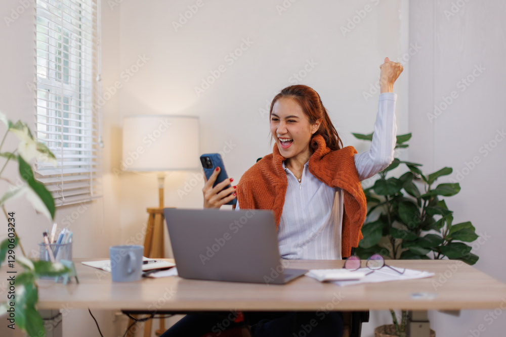 Shot of sad young asian woman overthinking while holding laptop computer and mobile phone sitting on the sofa at home
Shot of sad young asian woman overthinking while holding laptop computer and mobile phone sitting on the sofa at home
