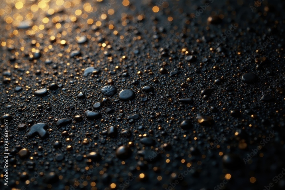 Subtle angle on rich black gold textured surface , premium, black Subtle angle on rich black gold textured surface , premium, black