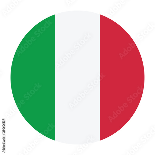 Italy flag circle icon vector illustration design Free Download Italy flag circle icon vector illustration design - GFXLoad