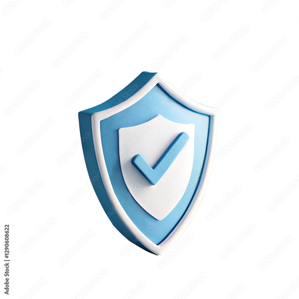shield protection shield, 3D render of a light blue shield with a white checkmark, symbolizing security and approval. shield protection shield, 3D render of a light blue shield with a white checkmark, symbolizing security and approval.