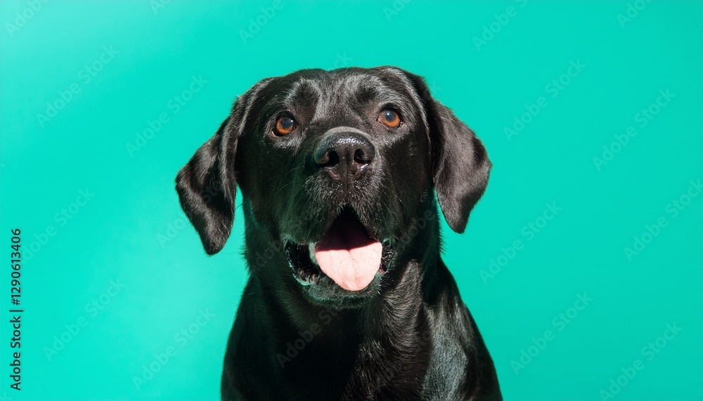 驚いている犬 驚いている犬