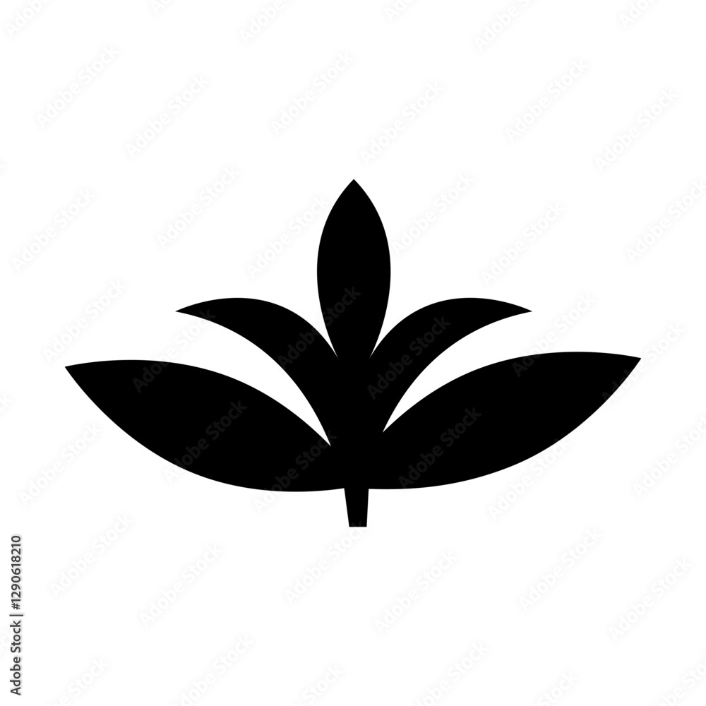 Fototapeta premium Decorative icon vector. Ornaments elements illustration sign. Decorative elements symbol or logo.