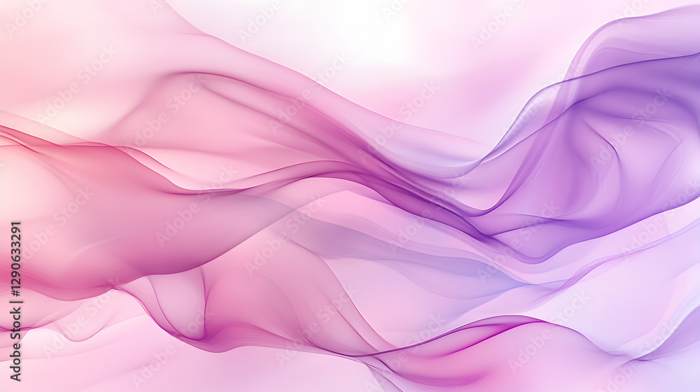 Obraz premium gradient light wash across a smooth stone surface, with subtle patterns creating a calming atmosphere 