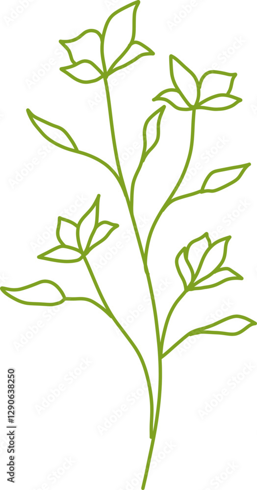 Fototapeta premium vector illustration flower