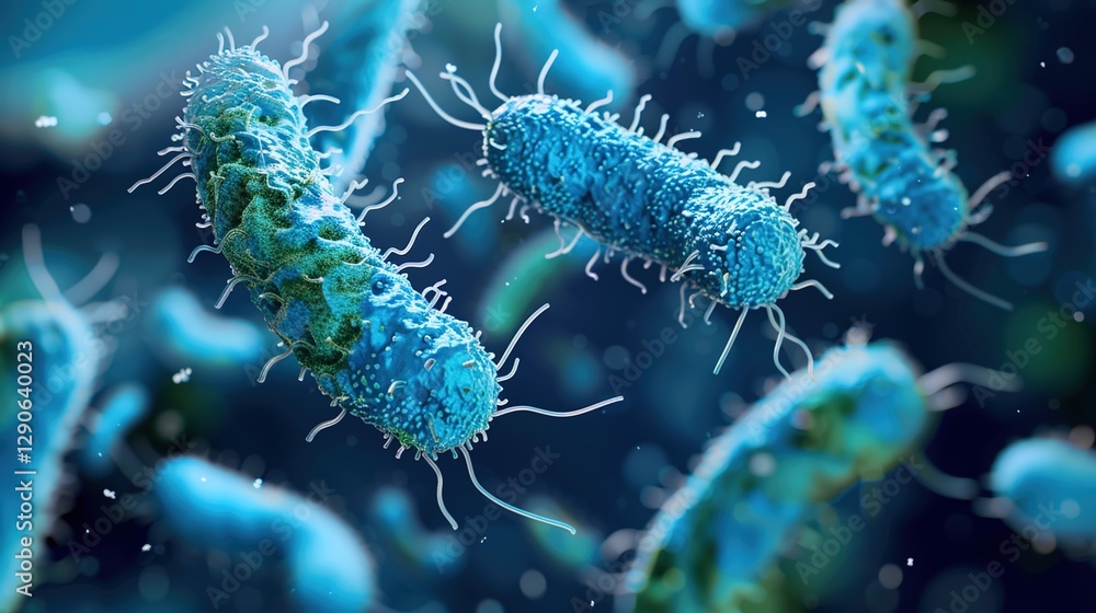 Fototapeta premium Unveiling the Multifaceted World of Gram - Positive Bacteria: Their Pivotal Roles in Diverse Environments