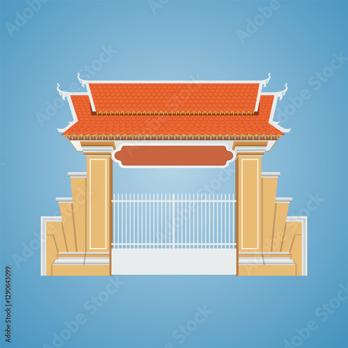 gate door school, high school primary secondary school gate asian school gate decoration