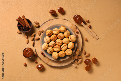 Tasty walnut shaped cookies...