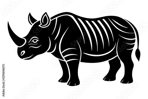 rhino vector illustration
