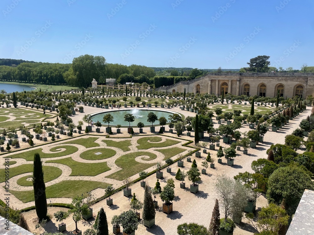 Obraz premium garden in paris