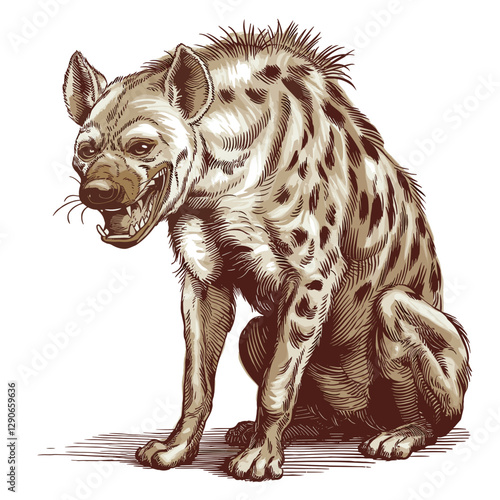 Mischievous Laughing Hyena