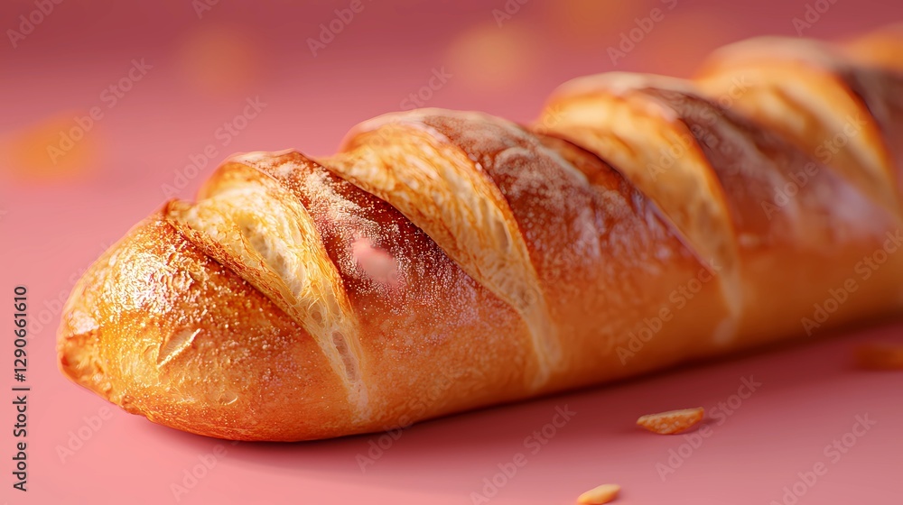 Warm and inviting bakery creation with a signature crisp texture, evoking comfort and quality style pastel artwork Warm and inviting bakery creation with a signature crisp texture, evoking comfort and quality style pastel artwork
