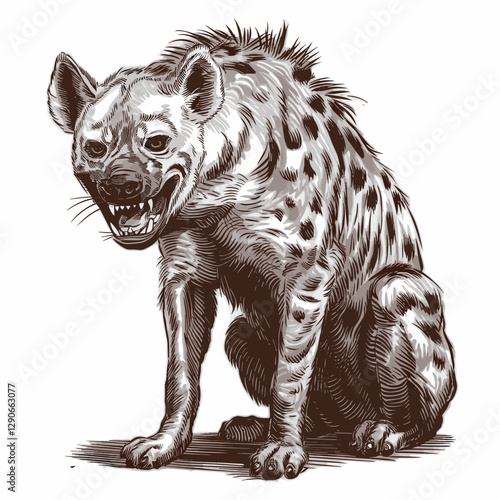 Mischievous Laughing Hyena