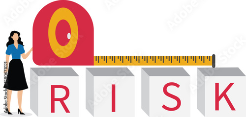 Risk assessment, analyze potential danger level concept