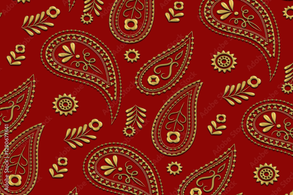 Fototapeta premium seamless floral pattern